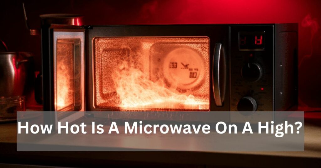 How Hot Is A Microwave On A High?